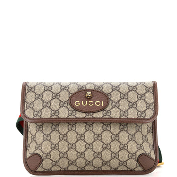 Neo Vintage Flap Belt Bag EC Coated Canvas