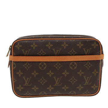 Louis Vuitton Compiègne  Canvas Clutch Bag