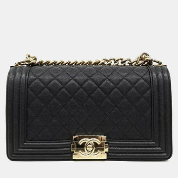 Caviar Medium Boy Bag