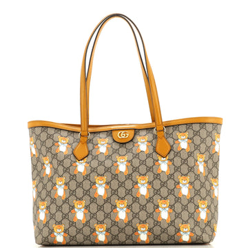 GUCCI x EXO-KAI Ophidia Shopping Tote Printed GG Coated Canvas Medium