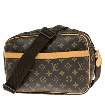 Louis Vuitton Reporter Pm  Canvas Shoulder Bag