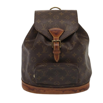 Louis Vuitton Montsouris  Canvas Backpack Bag