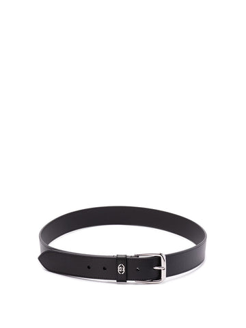 Gucci Men Belt With `Interlocking G` Detail