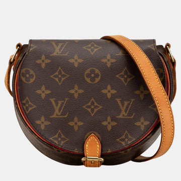 Brown Monogram Canvas Sac Tambourine Shoulder Bag