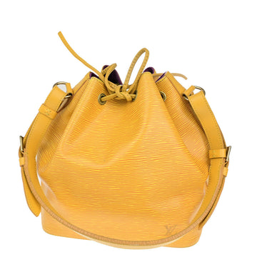 Louis Vuitton Petit Noé  Leather Shoulder Bag