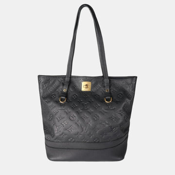 Bleu Monogram Empreinte Leather Citadine PM Tote Bag