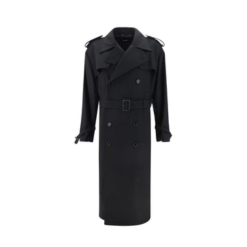 Dolce&Gabbana Wool Trench Coat Men