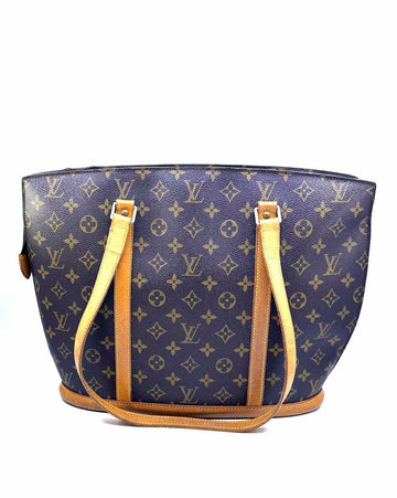 LOUIS VUITTON Brown Coated canvas Monogram Handbag