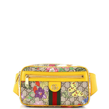 Ophidia Belt Bag Flora EC Coated Canvas Medium