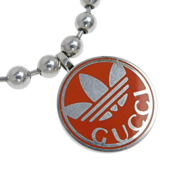 Gucci Adidas Collaborative necklace Ballchain Trophy Silver Orange AG925 Pendant   Accessories