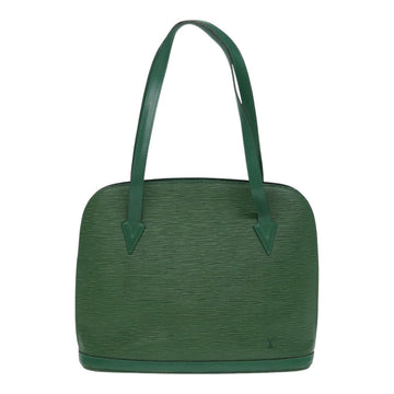 Louis Vuitton Lussac  Leather Shoulder Bag