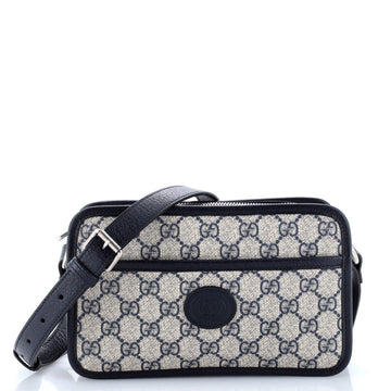 Interlocking G Patch Camera Bag EC Coated Canvas Mini