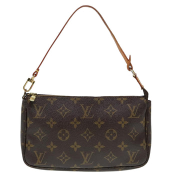 Louis Vuitton Pochette Accessoire  Canvas Clutch Bag