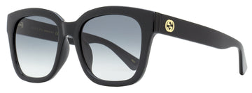 Gucci Women's Square Sunglasses EC1338SK 003 Black 54mm