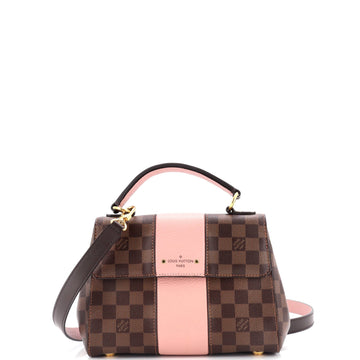 Bond Street Handbag Damier with Leather MM