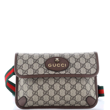 Neo Vintage Flap Belt Bag EC Coated Canvas