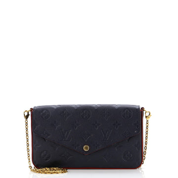 Felicie Pochette Monogram Empreinte Leather