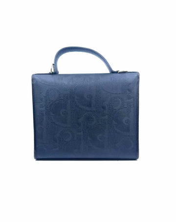 CHRISTIAN DIOR Black Coated canvas Handbag