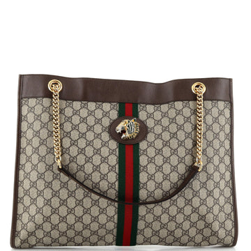 Rajah Chain Tote EC Coated Canvas Large