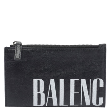 Balenciaga Men Editor Long Zip Cards Holder And Purse