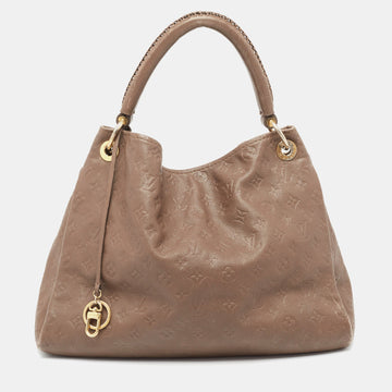 Brown Ombre Monogram Empreinte Leather Artsy MM Bag
