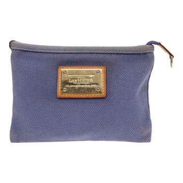 Louis Vuitton Antigua  Canvas Clutch Bag