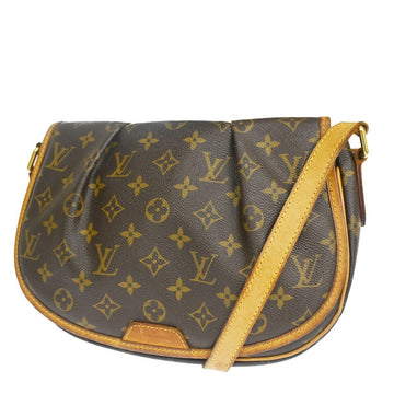 Louis Vuitton Menilmontant  Canvas Shoulder Bag