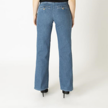 Chanel 2007 Cruise Collection Wide Leg Jeans