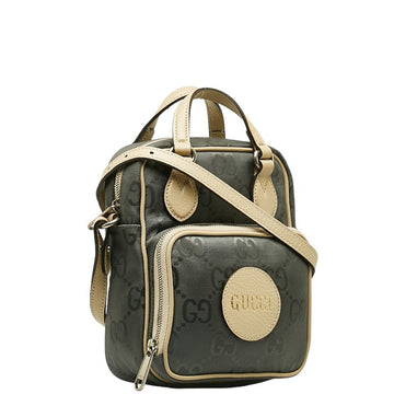 Gucci 2WAY 625850 Grey Beige Nylon Leather  Gucci Gucci