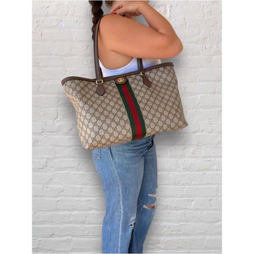 Gucci EC Supreme Medium Ophidia Tote