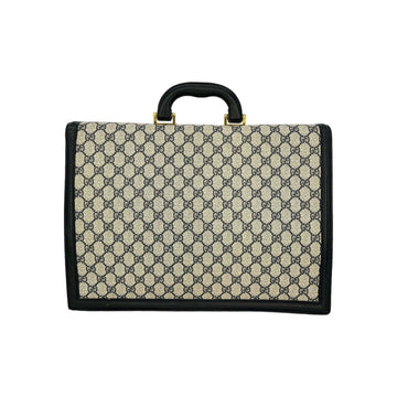Gucci EC Plus Navy Blue Briefcase Portfolio