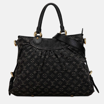 Monogram Denim Canvas Neo Cabby GM Tote Bag