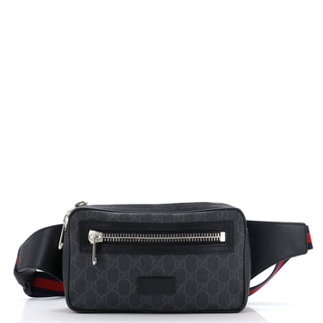 Soft Zip Belt Bag EC Coated Canvas Small