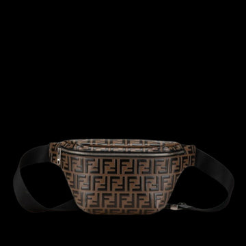 Black Canvas Fendi Belt Bag