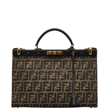 Black Canvas Fendi Handbag