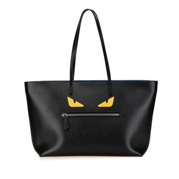 Black Leather Fendi Tote