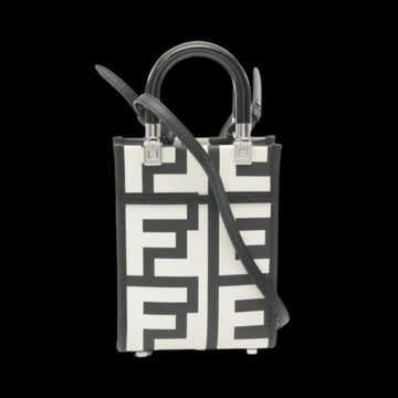 Black Leather Fendi Handbag
