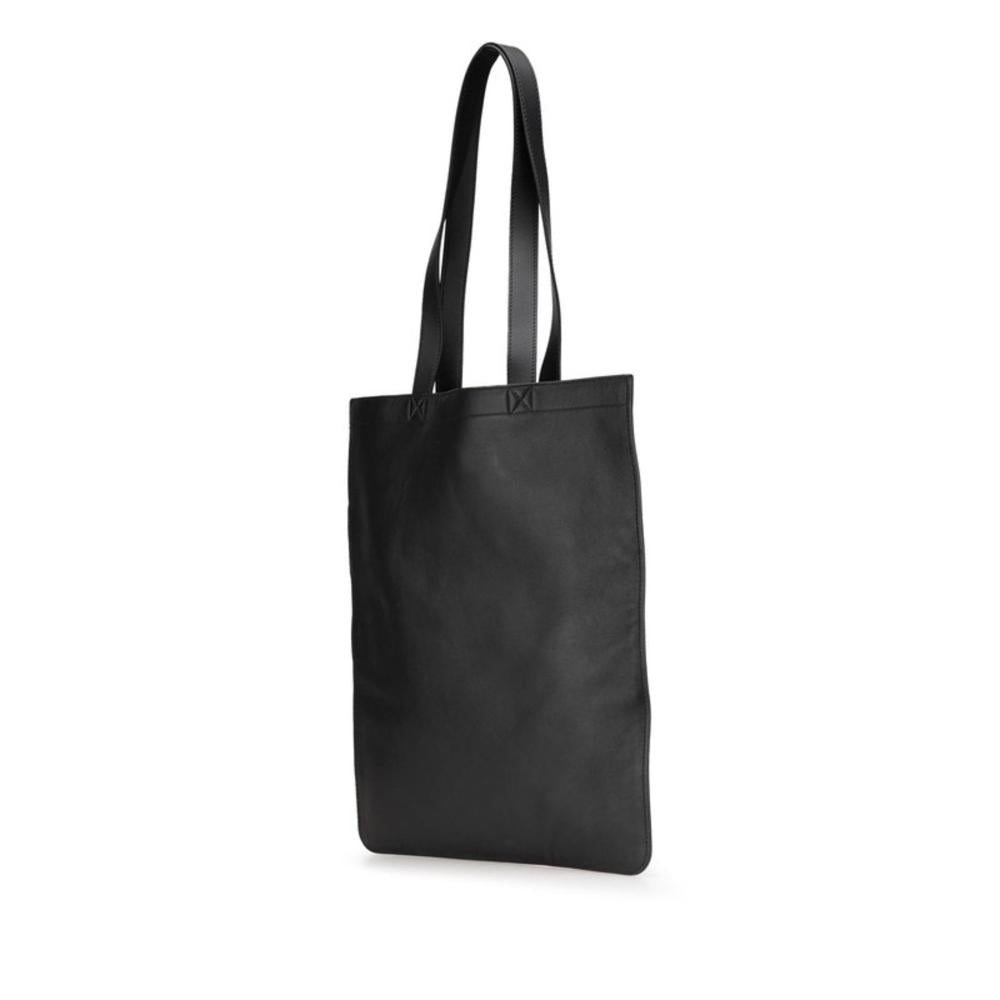 Black Leather Fendi Tote