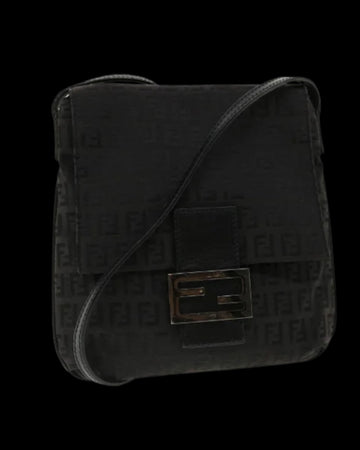 Black Nylon Fendi Crossbody Bag