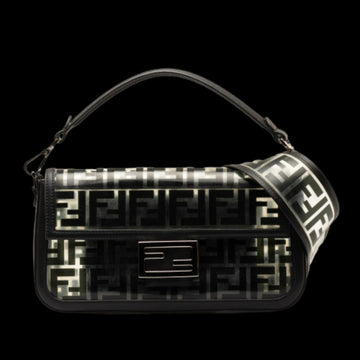 Black Plastic Fendi Baguette