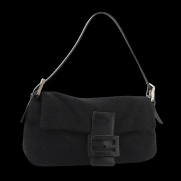 Black Wool Fendi Baguette