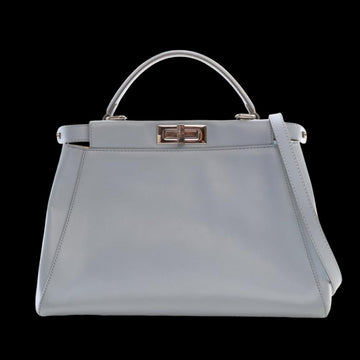 Blue Leather Fendi Peekaboo