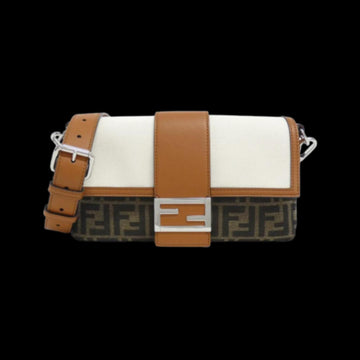 Brown Canvas Fendi Belt Bag