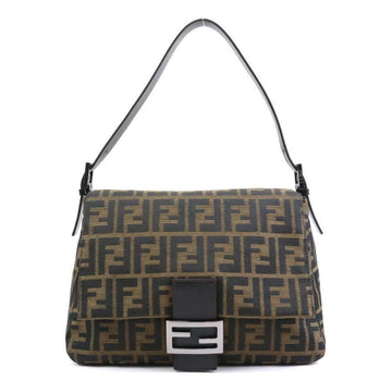 Brown Canvas Fendi Baguette Mamma
