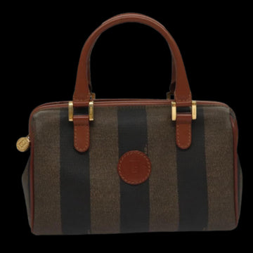 Brown Canvas Fendi Handbag