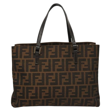Brown Canvas Fendi Handbag