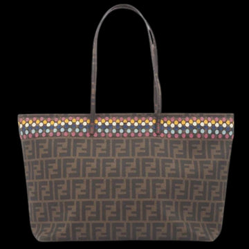 Brown Leather Fendi Tote