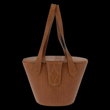Brown Leather Fendi Handbag
