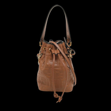 Brown Leather Fendi Mon Tresor