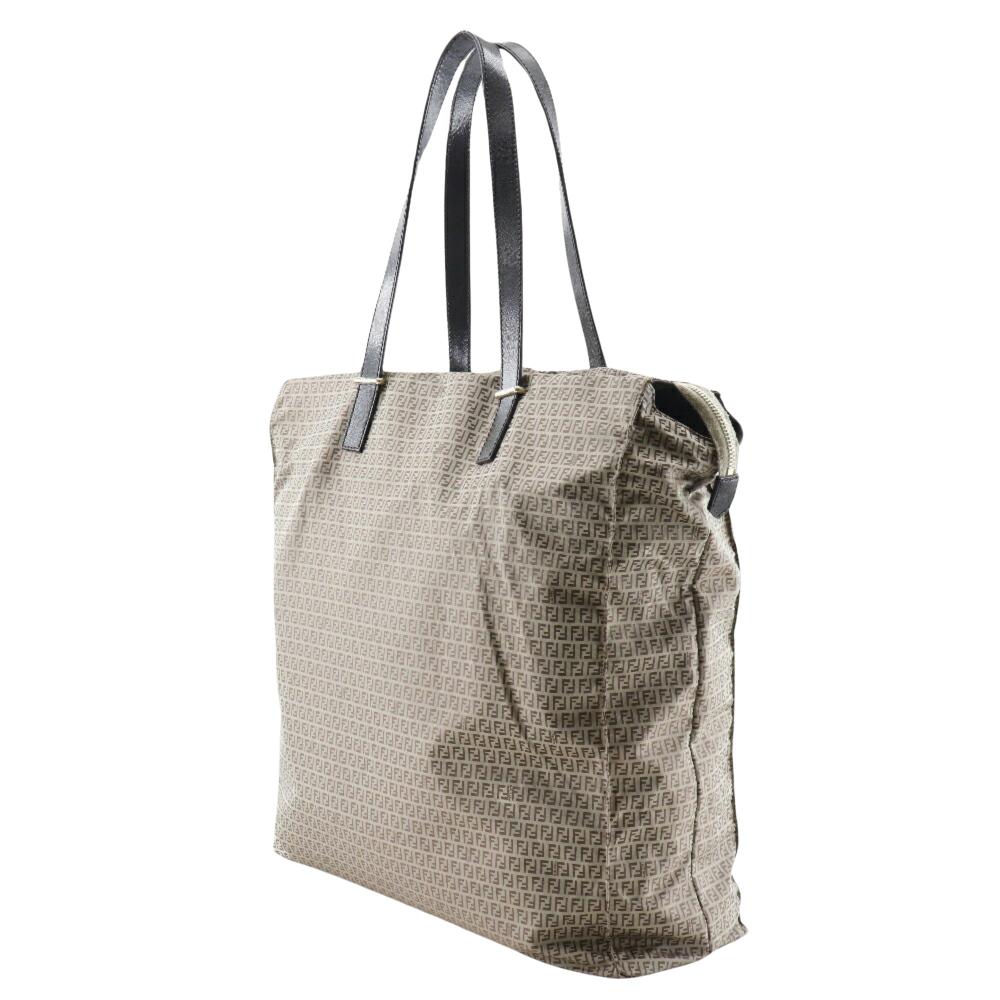 Brown Leather Fendi Tote